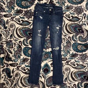 Dark wash AE jeans